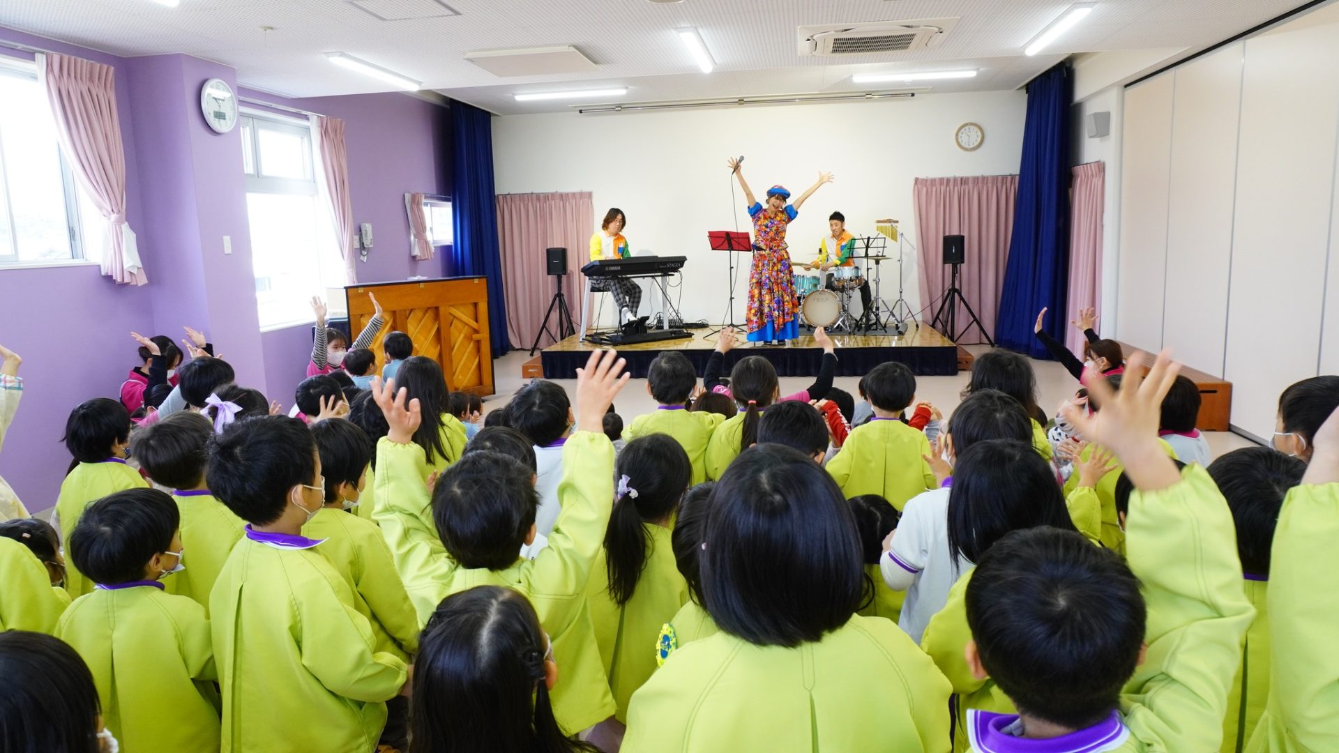 幼稚園・保育園でのジャズコンサート