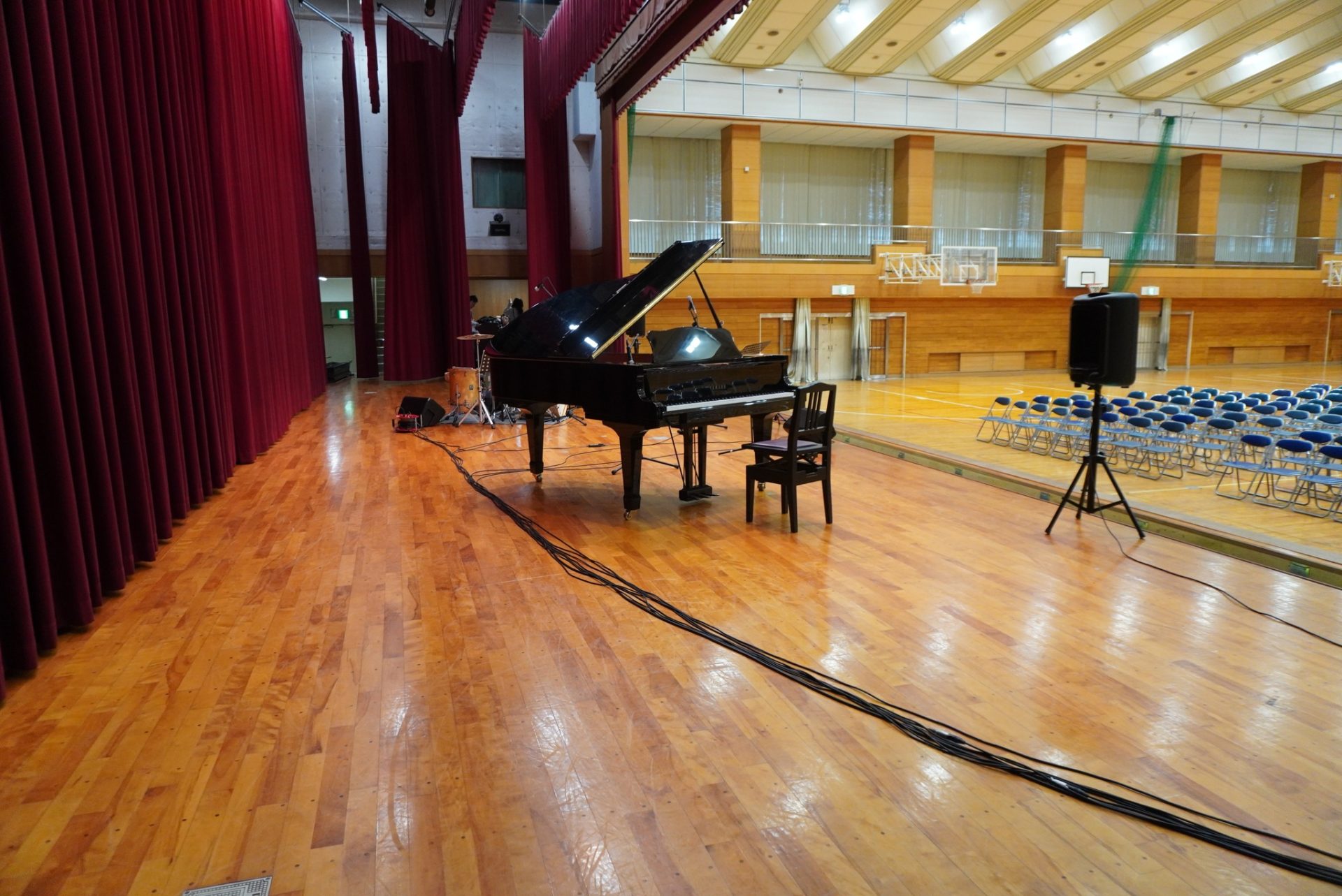 中学校の芸術鑑賞会