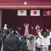 岐阜県可児市の小学校で芸術鑑賞会